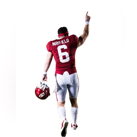 Baker Mayfield LIFE SIZE Cardboard Cutout with Free Shipping